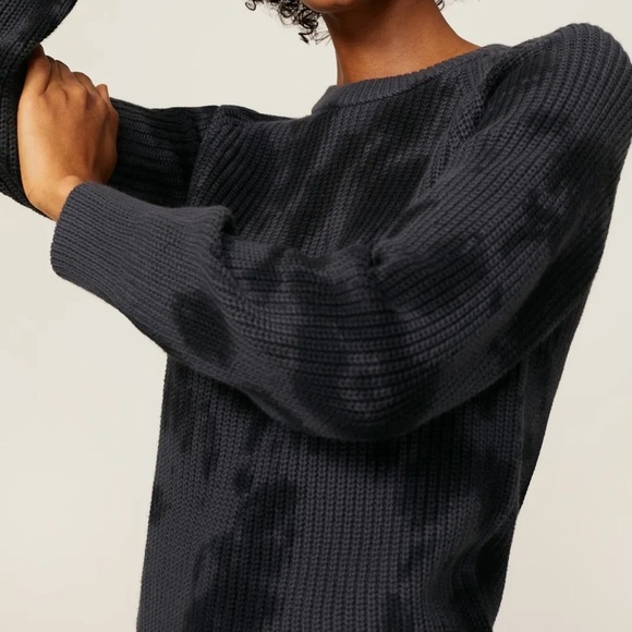 Rails Sweater Womens XXL Venus Tie-Dye Iron Black Grunge Punk Knit Pullover - Picture 3 of 11